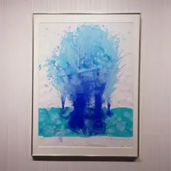 水彩画/抽象画/アート/モダン/北欧/モデルルーム展示品