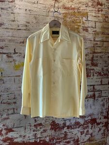 70s TOWNCRAFT OPEN COLLAR SHIRT ヴィンテージ ビンテージ タウンクラフト オープンカラーシャツ 開襟シャツ ボックスシャツ 60s 送料無料