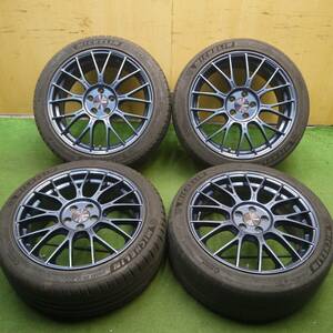 *送料無料* キレイ★86 BRZ 等 ENKEI PFM1 215/45R17 ミシュラン パイロットスポーツ4 エンケイ 17インチ PCD100/5H★4032609Hノ