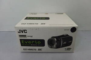 ◆未使用 JVC(ビクター) Bluetooth搭載 大容量64GB フルHD デジタルビデオカメラ GZ-HM570 ブラック ムービー 予備バッテリー付