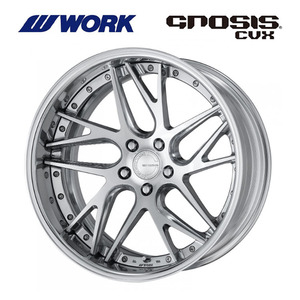 送料無料 ワーク GNOSIS CVX FULL REVERSE ディープコンケイブ DEEP RIM Wdisk 8J-21 +18～6 5H-114.3 【2本セット 新品】