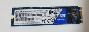 ④WESTERN DIGITAL SSD 500GB 