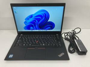 Lenovo ThinkPad X390 TP00106A / Core i5-8365U 1.60GHz / 8GB / SSD 256GB / Windows 11Pro、動作確認済み