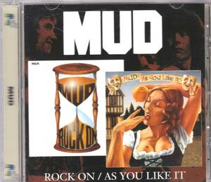 ☆MUD(マッド)/Rock On＆As You Like It『78年＆79年のニッチなグラム・ロックの大名盤２in１＆ボートラ+４曲』◆初CD化＆高音質盤＆激レア