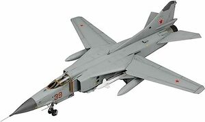 プラッツ/イタレリ 1/48 ソ連空軍 戦闘機 MiG-23MF フロッガーB 専用エッチングパーツ付属 プラモデル