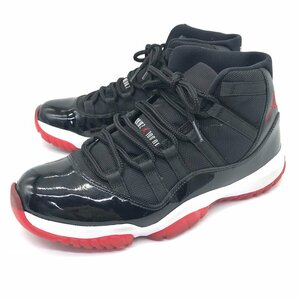 [126-1178] NIKE/AIR JORDAN 11 RETRO/ナイキ/エアジョーダン11/スニーカー/ブレッド/378037-010/28cm