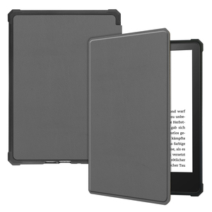 Amazon 第11世代 Kindle Paperwhite (2021) 専用 ケース カバー 薄型 軽量型 高品質PUレザーケース グレー