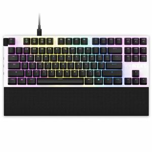 NZXT FUNCTION TENKEYLESS ゲーミングキーボード ホワイト KB-1TKUS-WR KB592