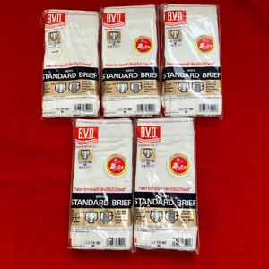 【BVD ブリーフ 下着】5枚セット 肌着 布製品【B5-3②】0417