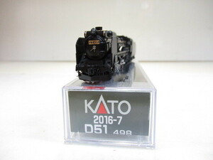 KATO　2016-7　D51 498