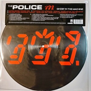 【未開封LP】THE POLICE / Ghost in the Machine (alternate track-listing)＜限定盤/Picture Vinyl＞ ポリス / ゴーストインザマシーン