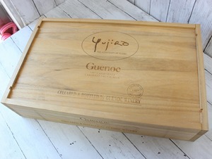 【即決】石原裕次郎 記念ワインの木箱 ワインケース GUENOC