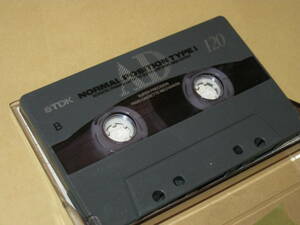 使用済み　中古　 カセットテープ　TDK　AR-X60　Type1　ノーマル　60分 　1本　爪なし　No.4000