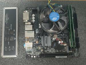 Asrock　B360M-ITX（LGA1151、DDR4、mini-ITX）Intel Core第8～9世代対応 CPU付き