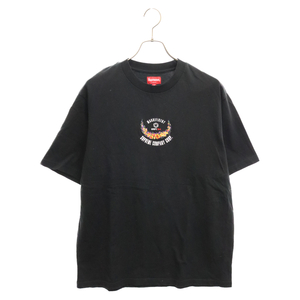 SUPREME シュプリーム 23SS VICTORY S/S TEE フロントロゴプリント半袖Tシャツ ブラック