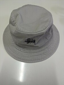 希少 old STUSSY バケットハット 紺タグ