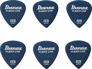 Ibanez 滑り止め素材を使用したピック Grip Wizard Series Rubber Grip Pick 1.0mm ダークブルー 6