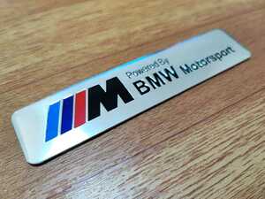 M BMW 軽量アルミ製 エンブレム■MPerformance MSport MPower E36 E39 E46 E60 E90 F10 F20 F30 x1x2x3x4x5x6x7x8 320 325