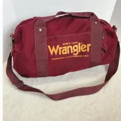 Wrangler ラングラー　ドラムバッグmade in USA ボストンバッグ