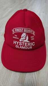 ヒステリックグラマー HYSTERIC GLAMOUR メッシュキャップ キャップ帽子 送料無料
