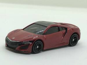 ち4★トミカ ミニカー ホンダ NSX レッド/赤 2016 S=1/62 ワイドホイール No.43 A