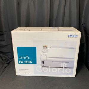 未開封　EPSON エプソン カラリオ プリンター PX-501A インクジェットプリンター 複合機 Colorio ホワイト 