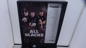 【未使用】 アディダス adidas 未使用品 ALLBLACKSサイン入りレプリカホームジャージ 2023 ブラック