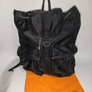 美品◇◇PORTER　TANKER RUCKSACK ポーター　タンカー リュックサック/バックパック ブラック　　品番622-79312