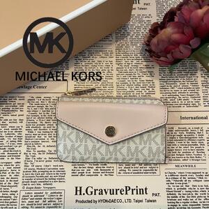 MICHAEL KORS マイケルコース コインケース 小銭入れ 財布 カードパスケース ピンク ウォレット 新品未使用品 プレゼント ギフト