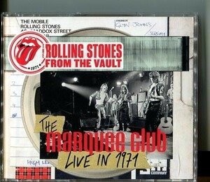 #4579 中古CD THE ROLLONG STONES ザ・ローリング・ストーンズ THE MARQUEE CLUB LIVE IN 1971 CD+DVD 2枚組