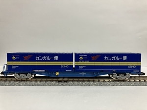 TOMIX 8737 コキ104-1080 TOMIX 3181 北海道西濃運輸U54A-30000形コンテナ搭載貨車-30-2