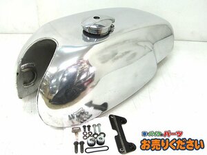 中古現状 デイトナ 66678 ★ SR400 SR500 ノートンタイプ アルミガソリンタンク キット アルミタンク