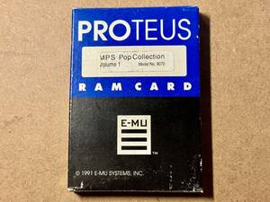 PROTEUS MPS Pop Collection Volume 1 Model No.9070 RAM CARD！