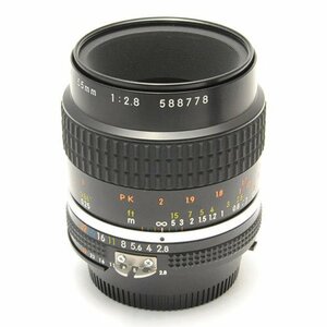 【中古品・ジャンク】ピントリング重い 現状渡し ニコン Nikon Ai-S マイクロ 55mm F2.8