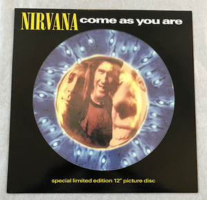 ■1992年 UK盤 オリジナル 新品 NIRVANA : COME AS YOU ARE 12"EP DGCTP7 DGC 限定 ピクチャー・ディスク ニルヴァーナ