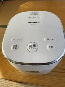 【SHARP】KS-CF05B-W 3合炊き 炊飯器 2020年製 状態良、 動作品！