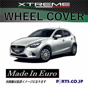 [処分品] Xtreme ホイールキャップ デミオ DEMIO 15インチ タイヤ ホイール 15C ブラック