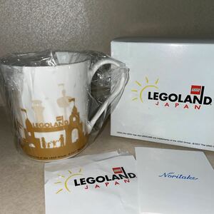 レア！未使用■LEGOLAND レゴランドジャパン オープン記念アニバーサリー　マグカップ　ノリタケ■記念品