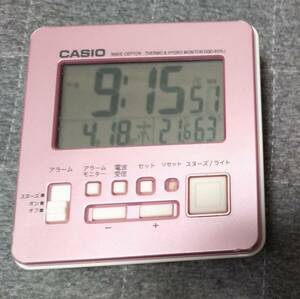 CASIO(カシオ) 電波時計 DQD-805J 目覚まし時計