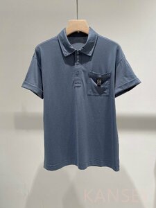 Brunello Cucinelli　ブルネロクチネリ　レディース　ポロシャツ　Tシャツ　半袖　無地　Ｌ