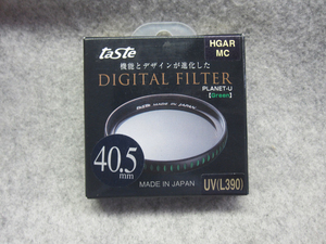 △テイスト ミラーレス用レンズフィルター プラネットU MC UV 40.5mm グリーン△#LF-012