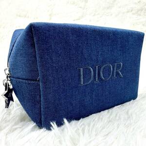 1円【新品未使用】 Dior ディオール クリスチャンディオール セカンドバッグ ポーチ デニム 