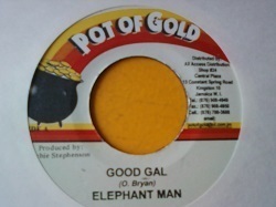 レゲエ Elephant Man / Good Gal 7インチです。