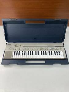 ★ ヤマハ　Porra Sound　PC-100　ポータブルキーボード　ケース付　単電池使用　レトロ電子楽器 電子ピアノ YAMAHA 