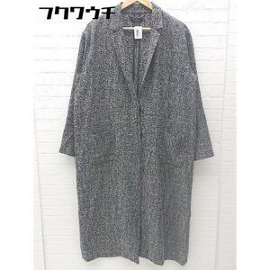 ◇ EMODA エモダ 長袖 ロング ジャケット サイズＭ グレー系 レディース