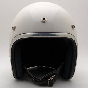 送料無料 ARTHUR FULMER AF40 WHITE 54cm/アーサーフルマー白ビンテージヘルメットハーレーチョッパーバイクトライアンフxsシェル70sシェル