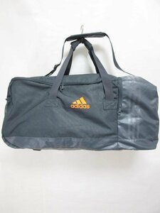 【送料込】 adidas アディダス バッグ グレー ボストンバッグＬ ショルダーベルト付き 2way仕様 遠征 旅行 大容量サイズ スポーツ/958977