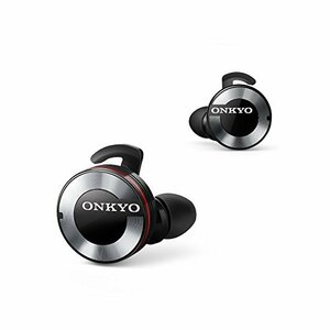 【中古】 ONKYO オンキョー W800BT Bluetoothイヤホン 密閉型 フルワイヤレス ブラック W800B