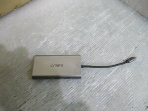 [F1-4/LC01/OM01]★OMARS　USB C ハブ変換Omars usb3.0ポート typec LAN アダプター★