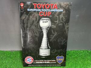 TOYOTACUP トヨタカップ プログラム / 第22回 バイエルンvsボカ・ジュニアーズ /2001.11.27 国立競技場